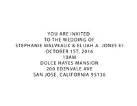 Stephanie&Elijah Wedding favorites
